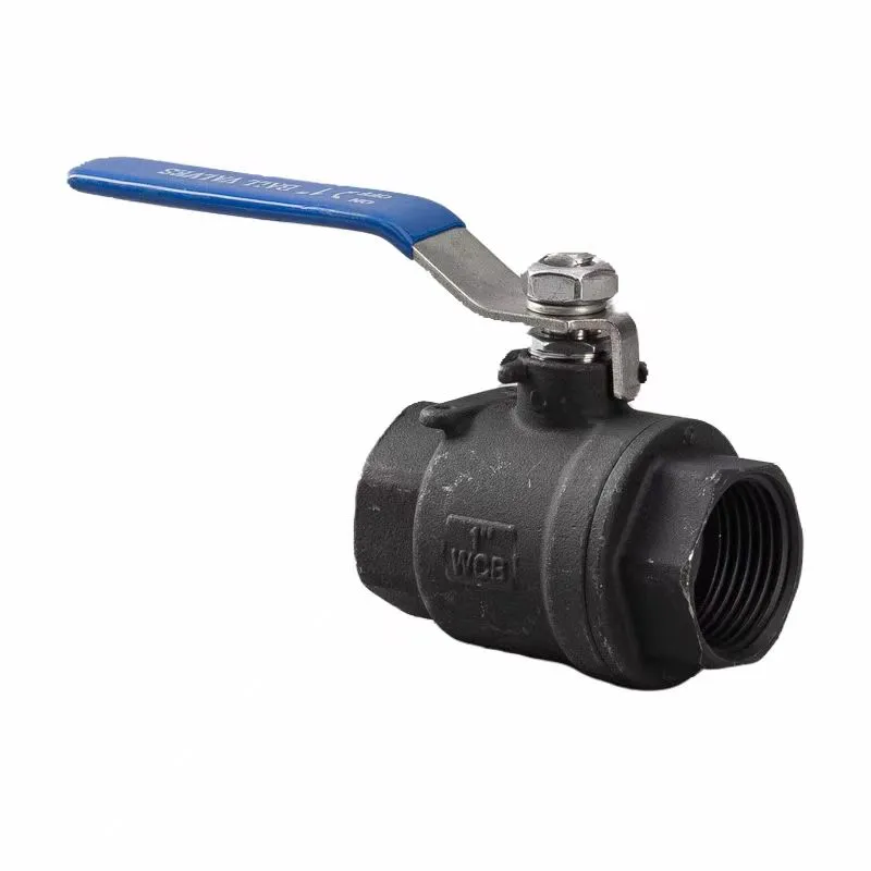 Valve à billes de boucle en acier en acier en carbone